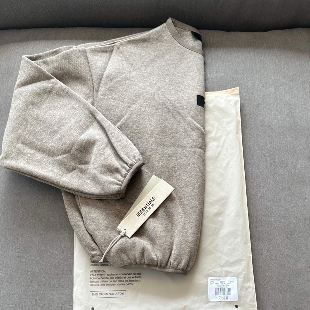 Essentials kids crewneck sweatshirt